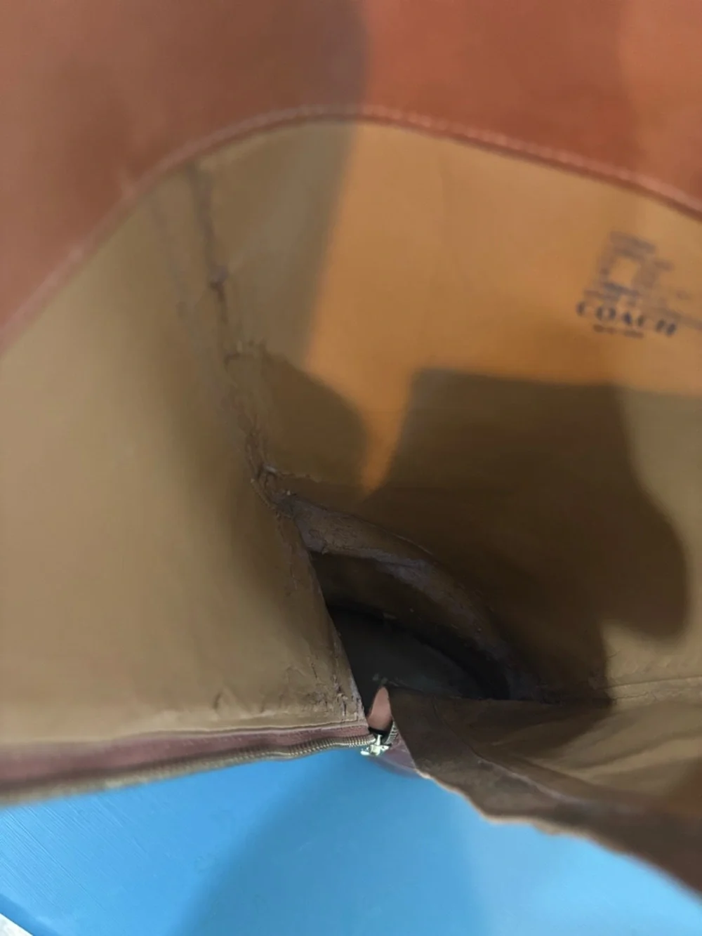 ❤️SALE❤️ Coach Carolina Leather Riding Boots - Picture 11 of 16